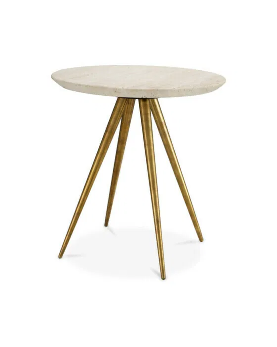 Ranco Side Table Travertine