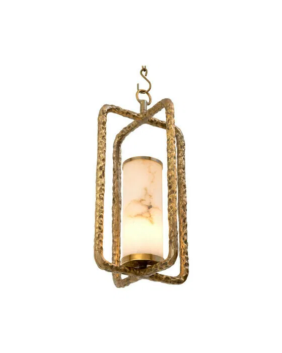 San Lorenzo Chandelier Vintage Brass