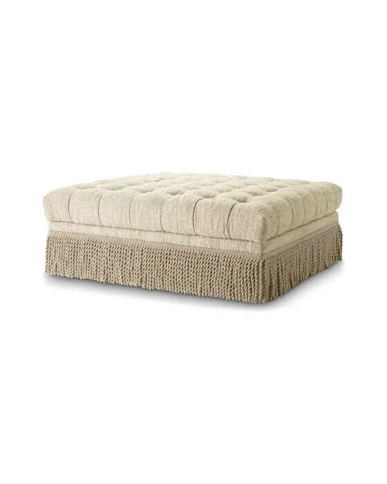 Dorantes Ottoman Bouclé Sonata Cream