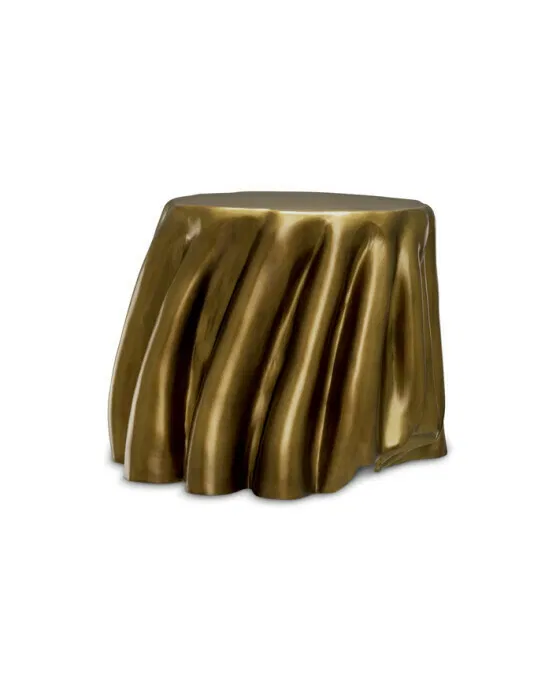 Chabot Side Table Vintage Brass
