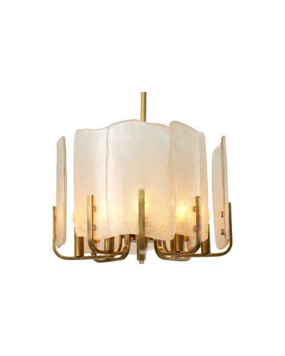 Serrano Chandelier Vintage Brass
