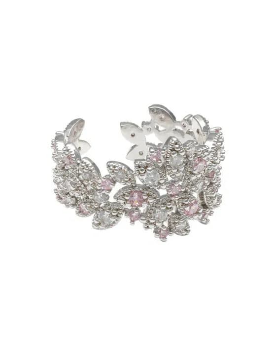 Laurel Ring Silver