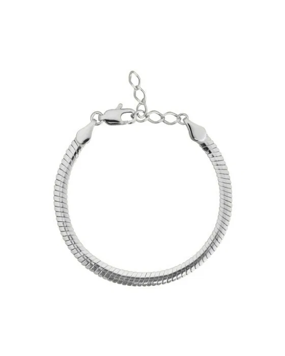 Glory Chain Bracelet Rhodium