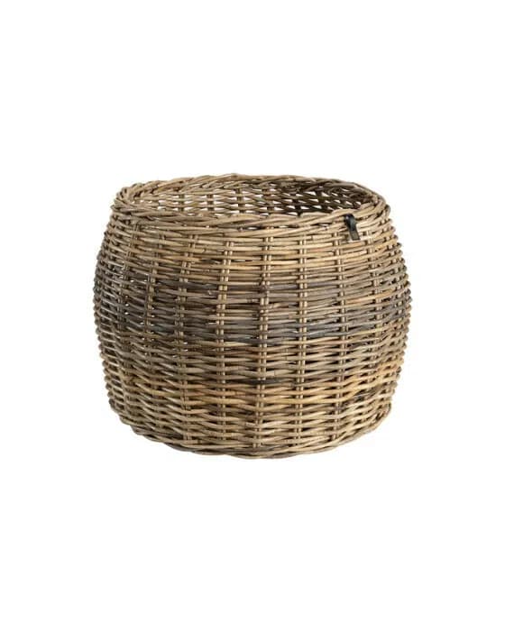 Flower Planter korb kubu grey