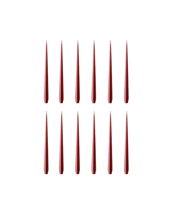 Taper Candles Wine 12-pack