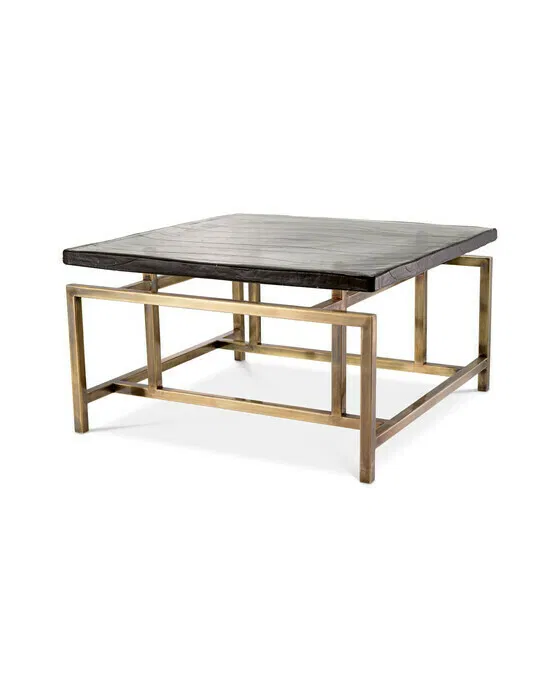 Schlumberg Coffee Table Vintage Brass