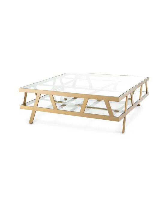 Billinghurst Coffee Table Brushed Brass