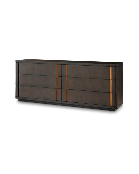 Modesto Dresser Oak Veneer