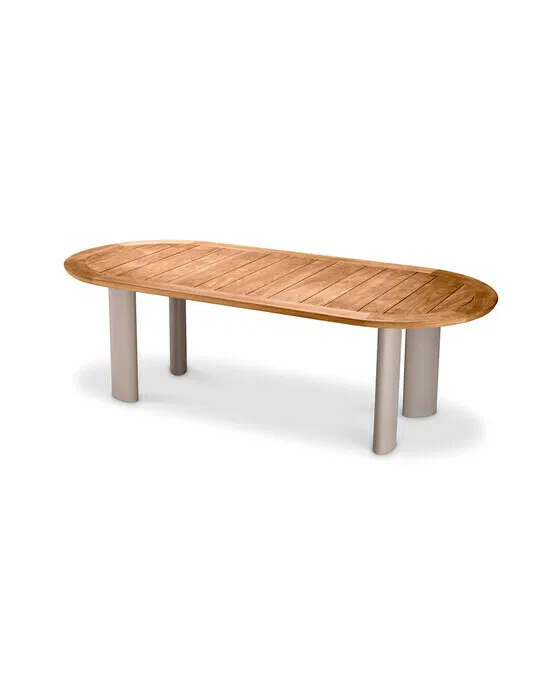 Mogador Dining Table Natural Teak