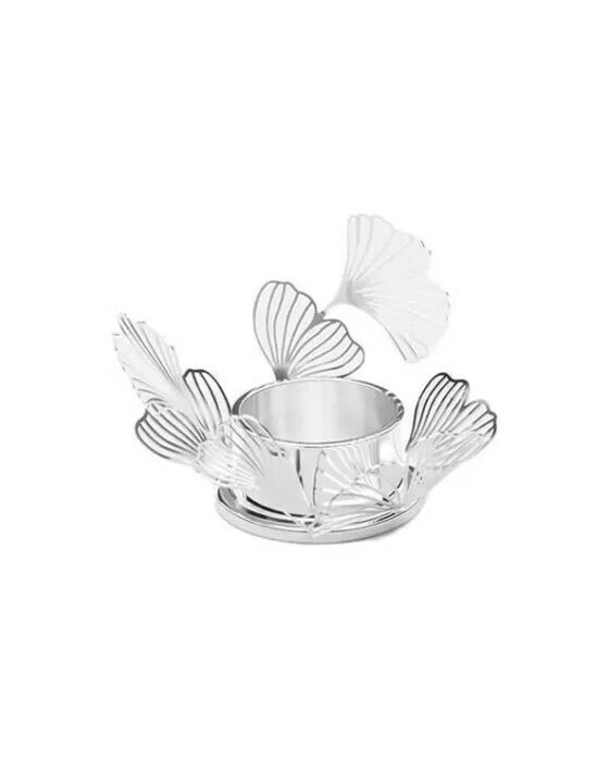 FLWR Teelichthalter Silber
