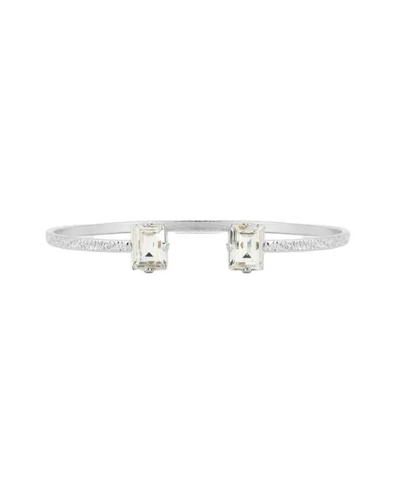 Diora Stud Armband rhodium crystal