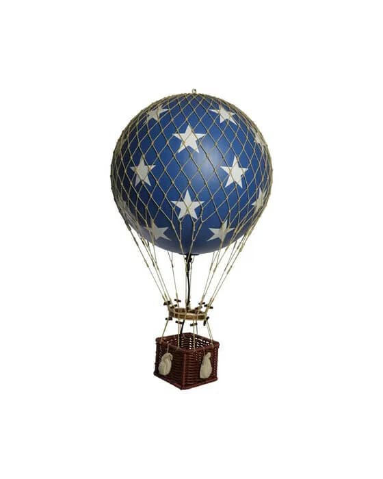 Royal Aero Hot Air Balloon LED Blue Stars