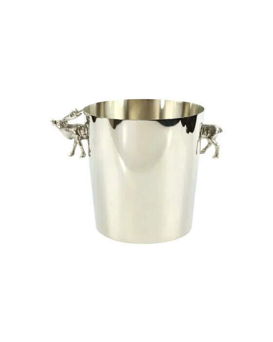 Deer Wine Cooler Silver
