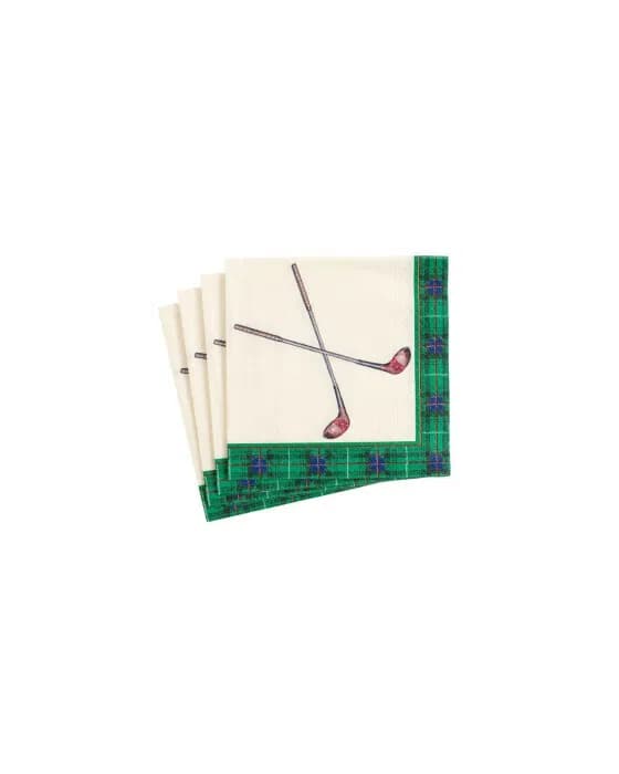 Golfing cocktailservietten 20-pack