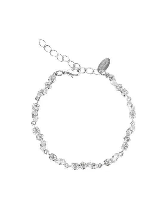 Alelia Armband Crystal Rhodium