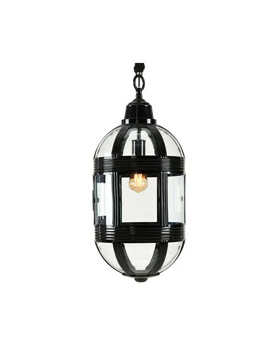 Timeless Octagonal Ceiling Lamp Black