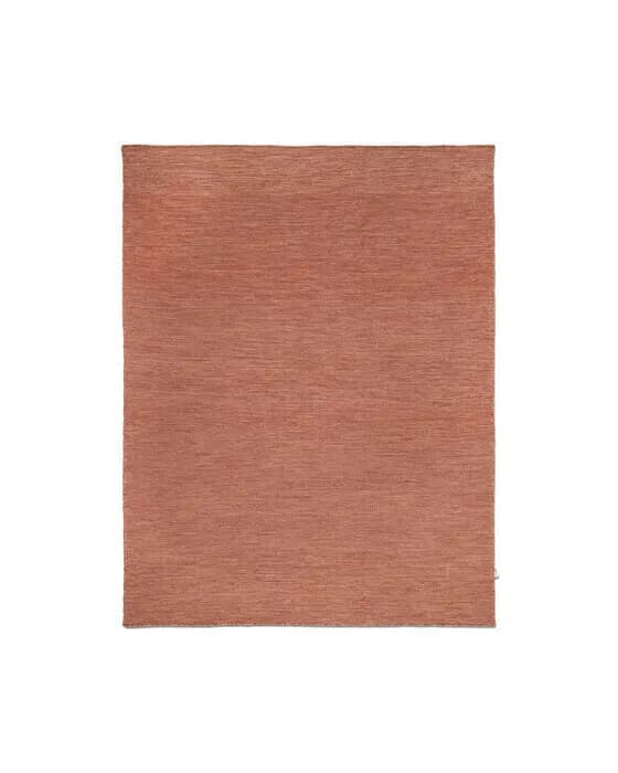 Plain Teppich Coral