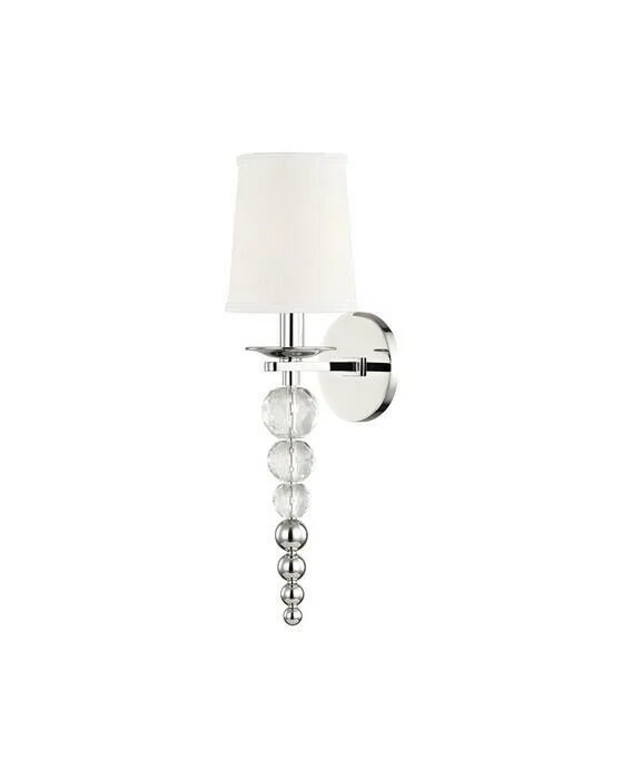 Persis Wandleuchte Nickel