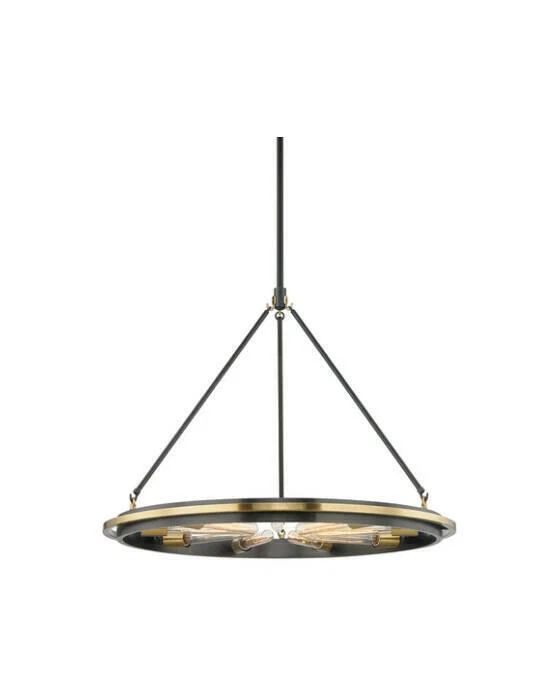 Chambers Kronleuchter antikes Messing/Bronze