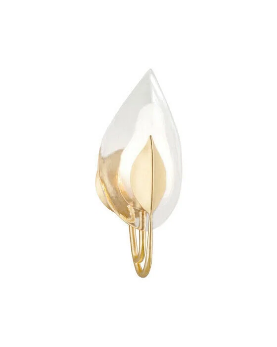 Blossom Wandleuchte Gold