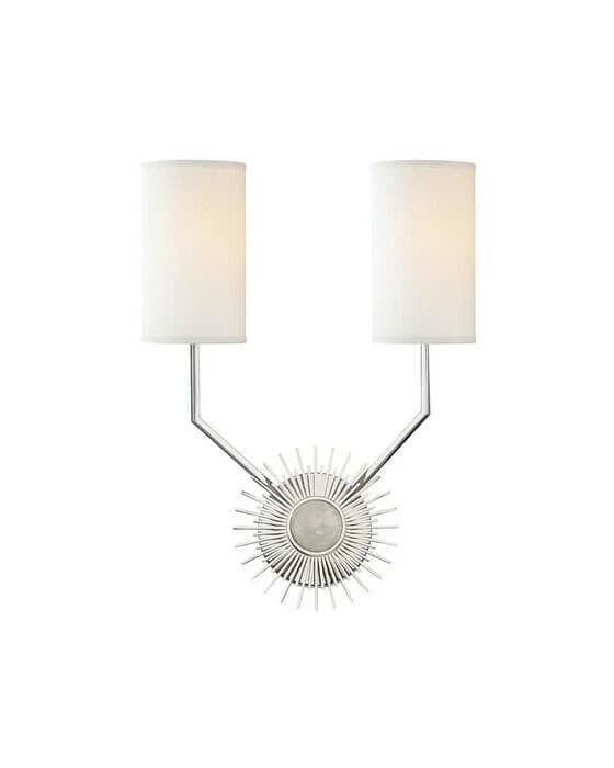 Borland Wandleuchte Nickel