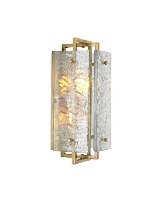 Solara Wall Lamp Vintage Brass