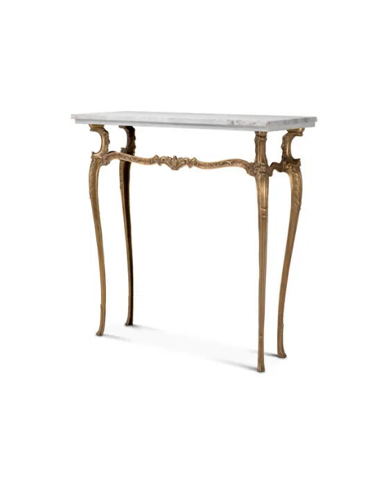 Fabiola Console Table Vintage Brass