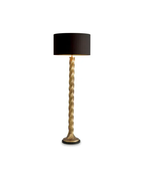 Costanza Floor Lamp Vintage brass