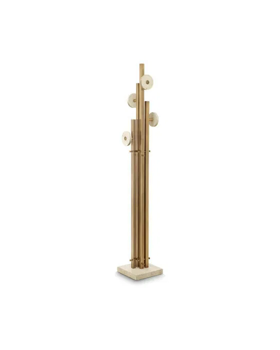 Amadora Coatrack Vintage Brass