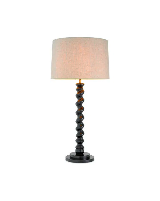 Massimo Table Lamp Piano Black