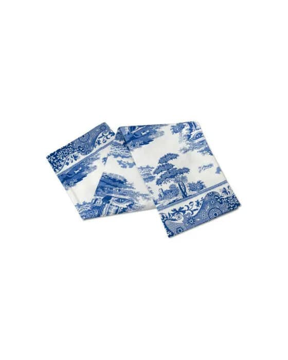 Blue Italian Geschirrtuch blau/weiß