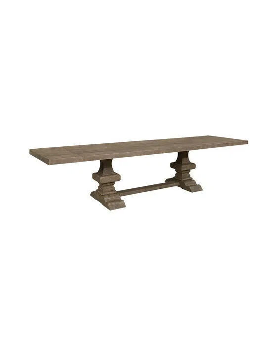 Paris Extending Dining Table Pebbles Grey 275-365cm