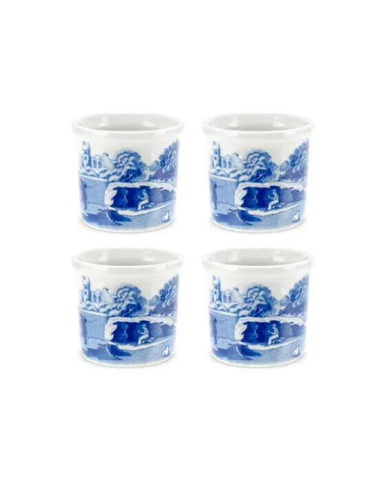 Spode Blue Italian Egg Cups 4-pack