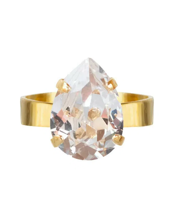 Mini Drop Ring Crystal