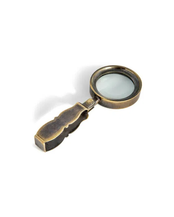 Vintage Travel Magnifier Bronze