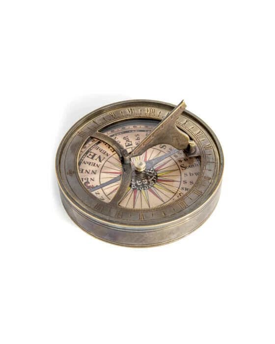 18th C. Sundial & Compass