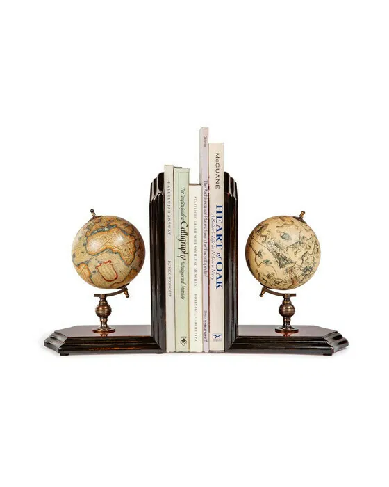 Globe Bookends