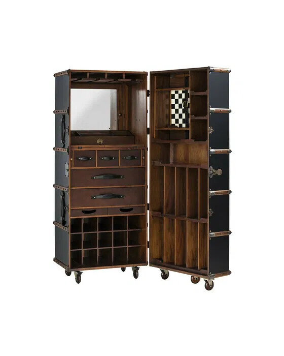 Stateroom Barschrank Schwarz