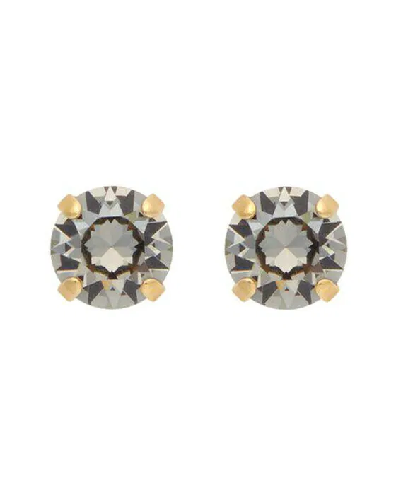 Classic Stud Earrings Greige