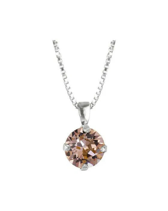 Classic Petite Necklace Vintage Rose Rhodium