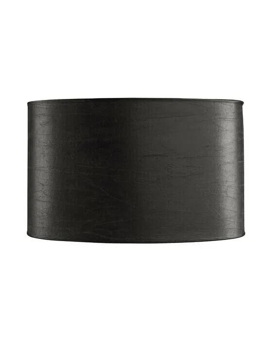 Laurel Lampshade Oval Black