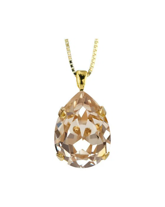 Classic Drop Necklace Silk