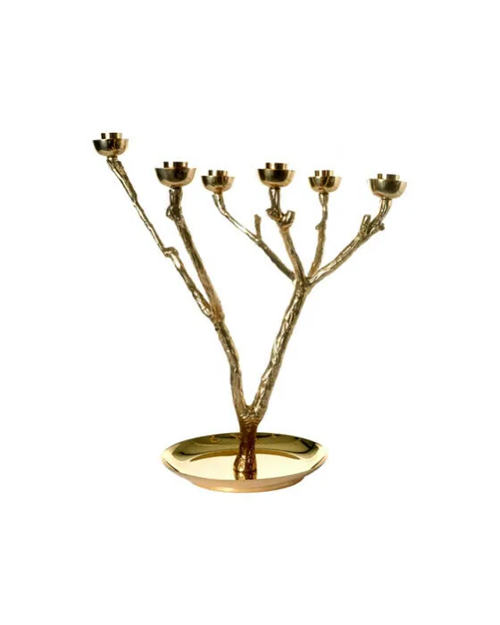 Twiggy Candlestick Gold