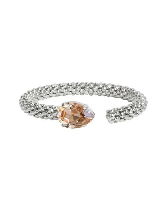 Classic Rope Bracelet Silk Rhodium