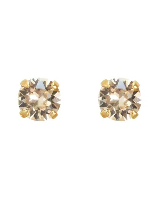 Classic Stud Earrings Silk