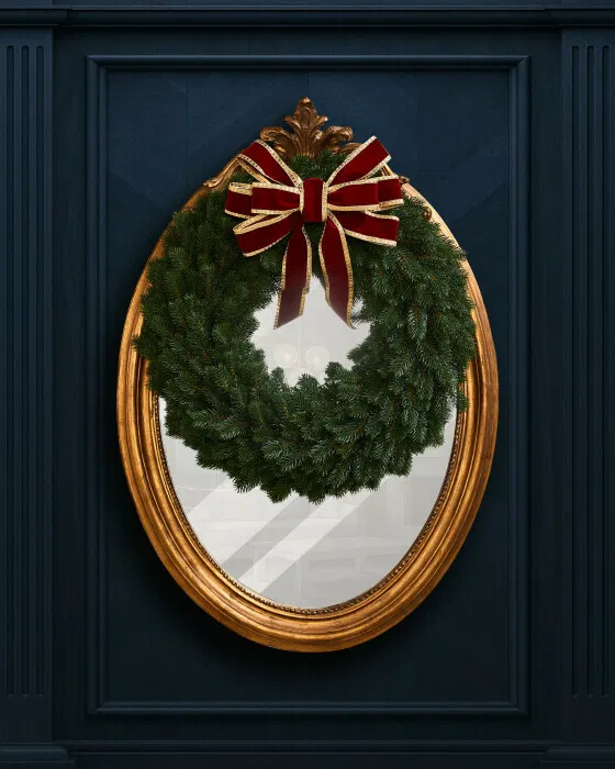 Mr Plant, Weihnachtskranz 80 cm