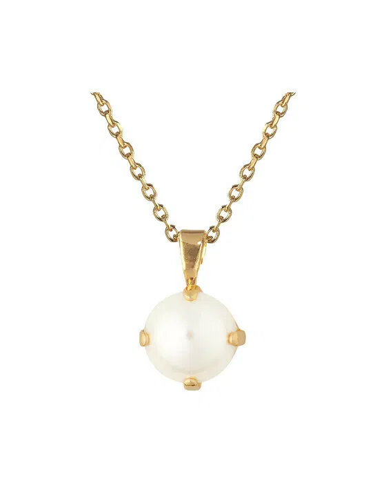 Classic Petite Necklace Pearl