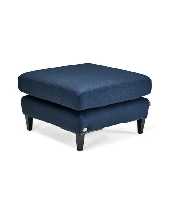 Los Angeles Fußhocker Indigo