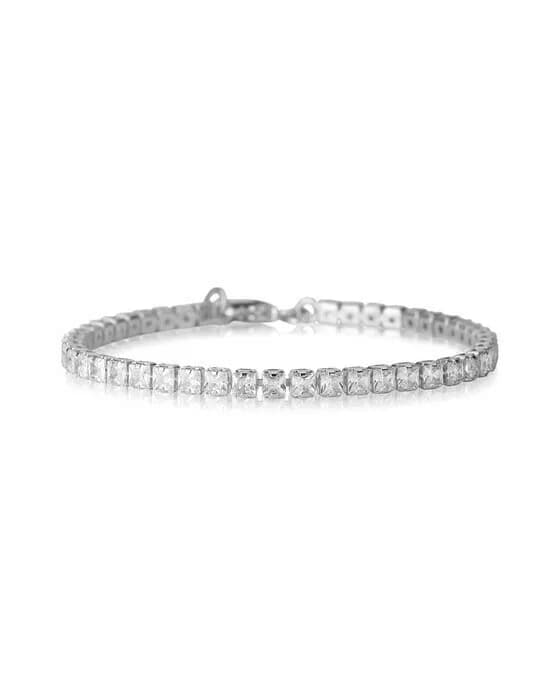 Zara Bracelet Crystal Rhodium