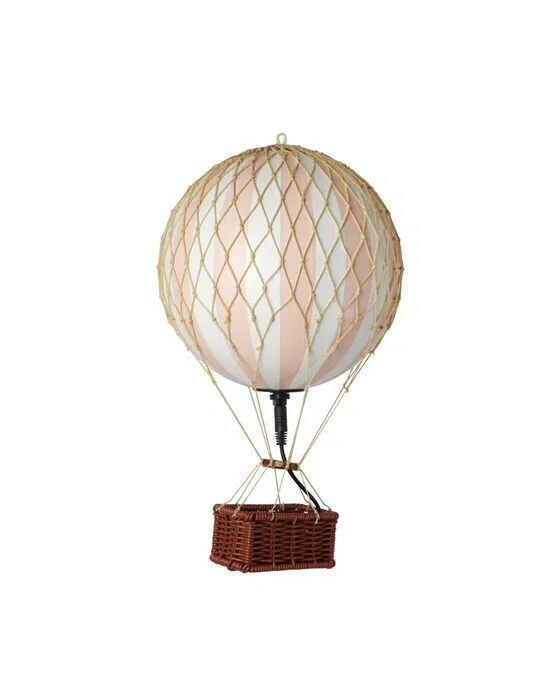 Travels Light Hot Air Balloon LED Pink Light